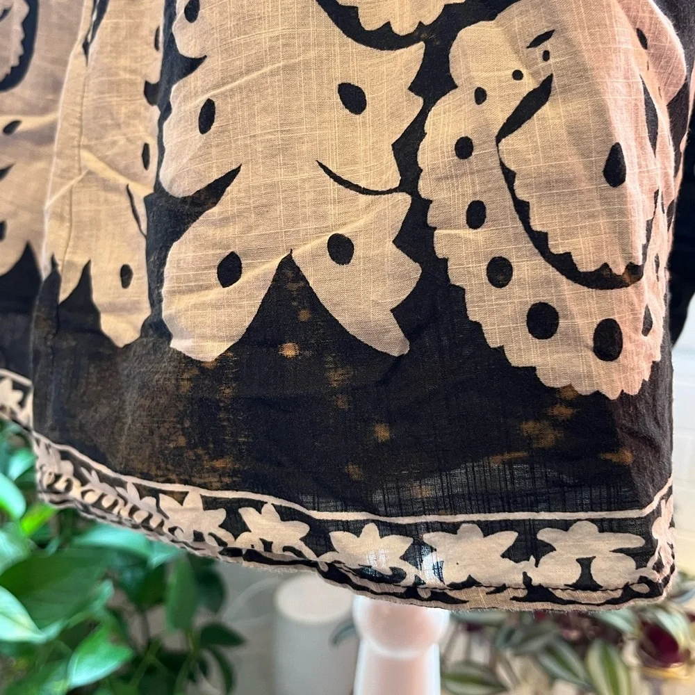 Sea New York Black and Cream Midi Dress - Picture 11 of 12